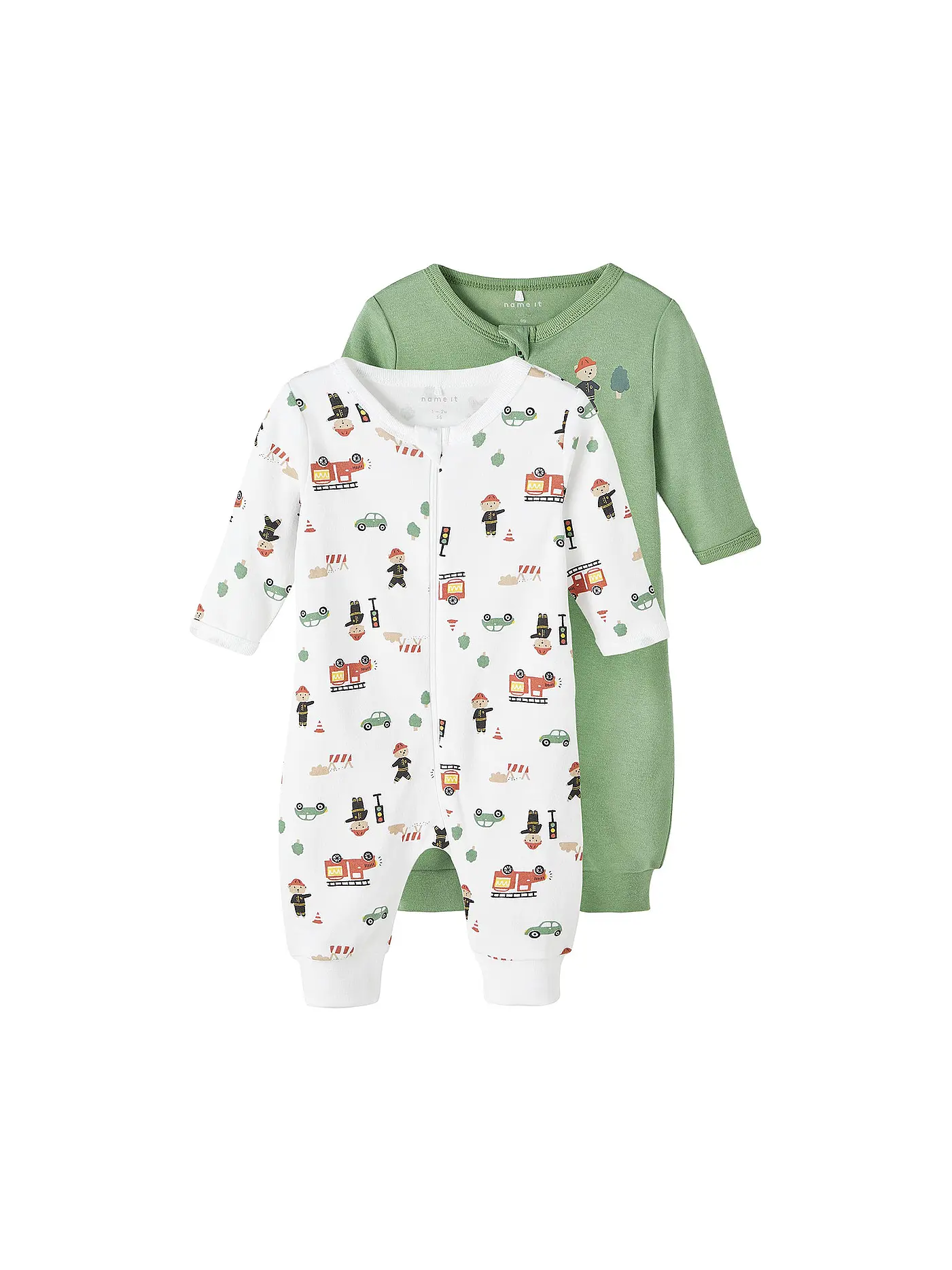 NAME IT | Baby Schlafoverall 2er Pkg | 